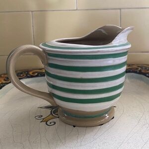 Rare Fuji Potters Oven Regina Small Vintage mid century modern Japanese creamer